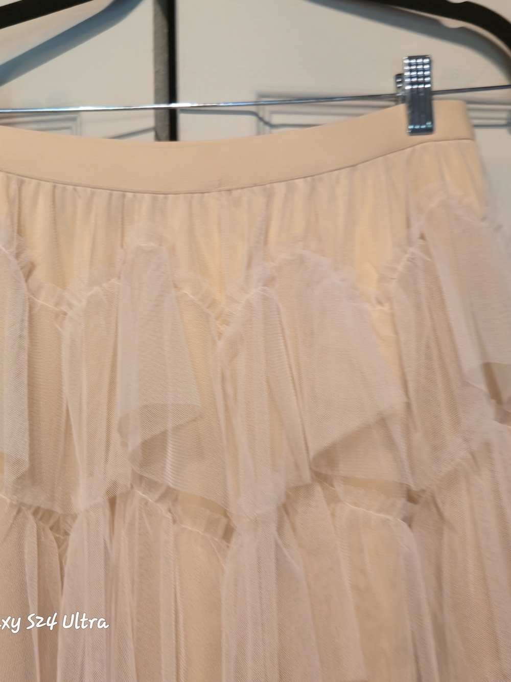 Balletcore Tulle Maxi Skirt - Blush - Picture 4 of 6